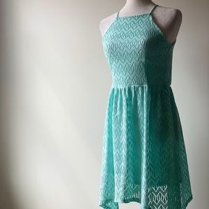 Mint Strappy Dress